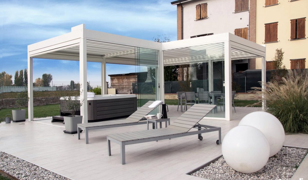 Pergola Bioclimatique Corradi Alba