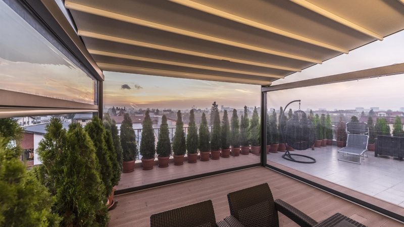 Pergola Toile retractable Suisse