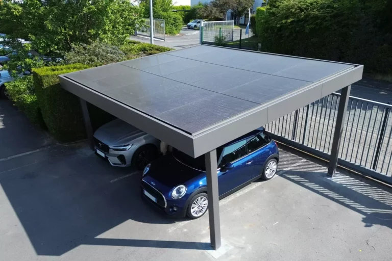 Carport solaire double place
