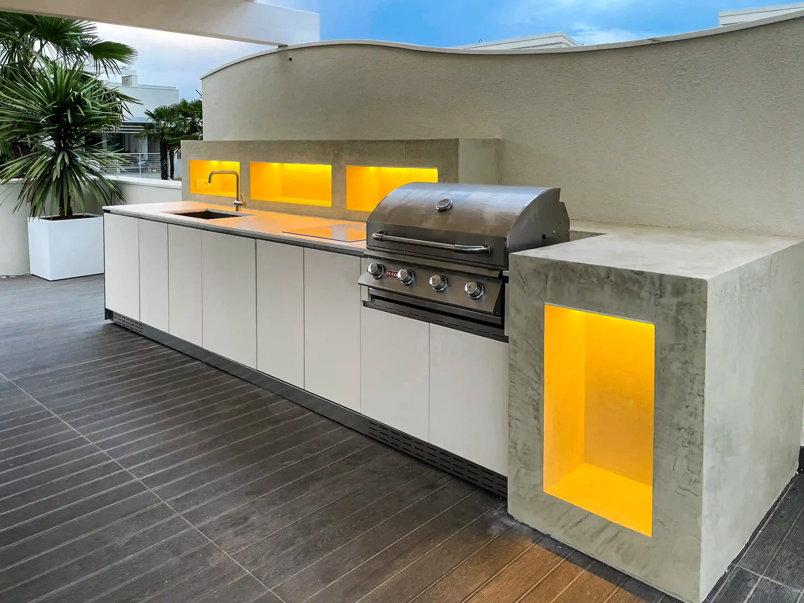 Cuisine extérieure haut de gamme