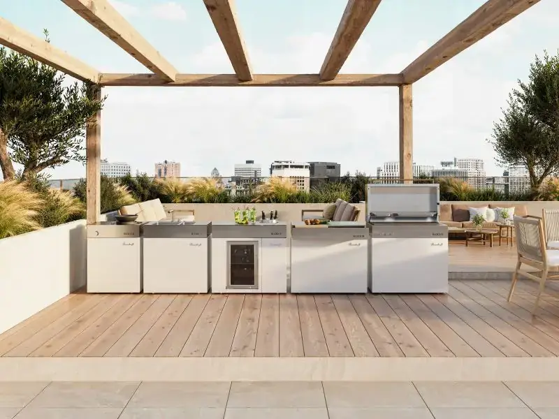 Cuisine extérieure haut de gamme en Suisse romande – Outdoor StudioDesign