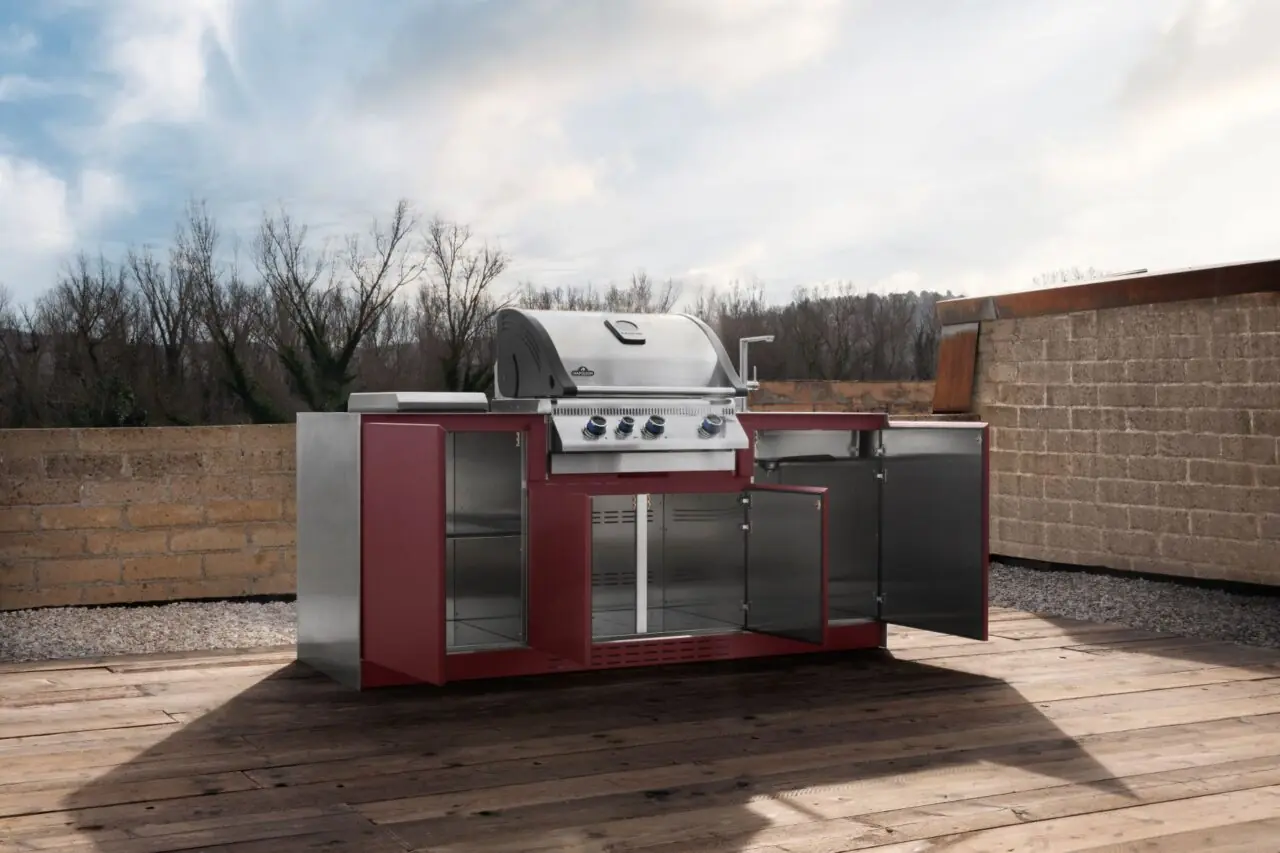 Cuisine extérieure inox – résistance et hygiène