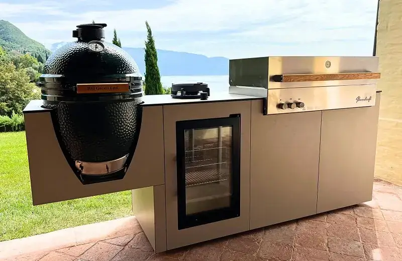 Cuisine extérieure premium à ciel ouvert en Valais