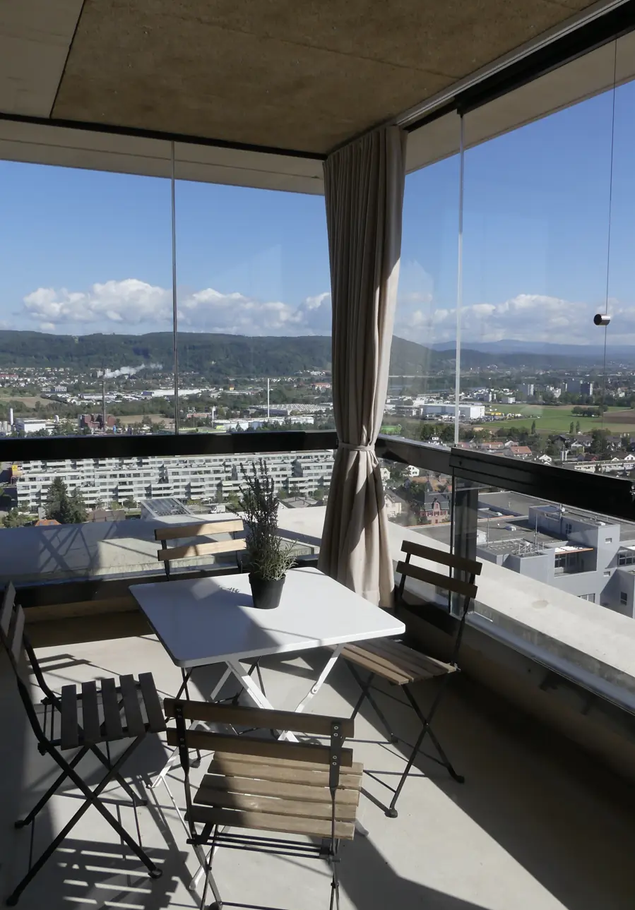 Rideaux extérieurs design pour pergola en Suisse romande